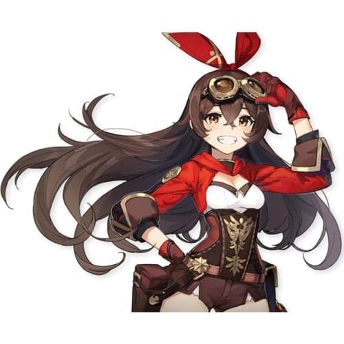 RuleMylife Amber Genshin Impact car stickers decal anime cute car accessories decoration pegatinas para coche