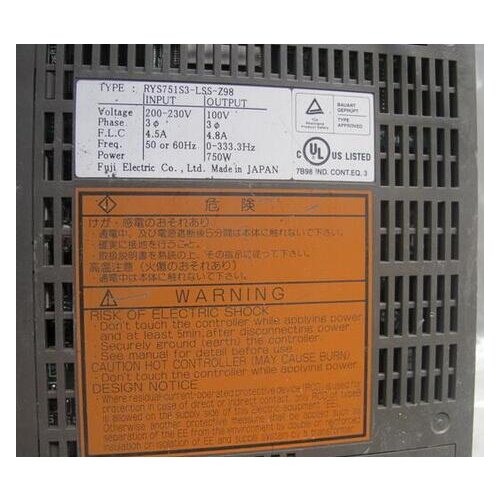 Servo drive RYS751S3-LSS-Z98 , used one ,90% appearance new ,3 months warranty