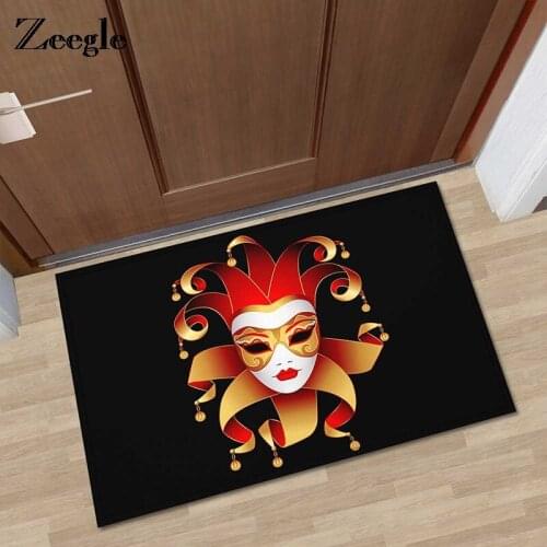 Zeegle Welcome Entrance Mats Doormat Outdoor Non-slip Carpet For Living Room Mats Bedroom Bedside Rugs Floor Mat Child Carpet