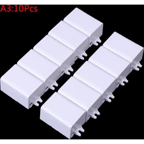 1pc/5pcs/10pcs New 65*38*22mm Waterproof Plastic Electronic Enclosure Project Box Black Connectors Wire Junction Boxes
