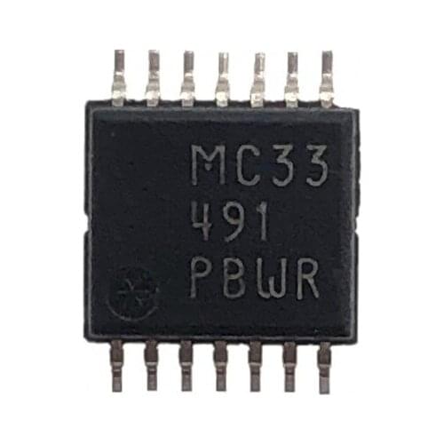 2PCS MC33491 100% new and original