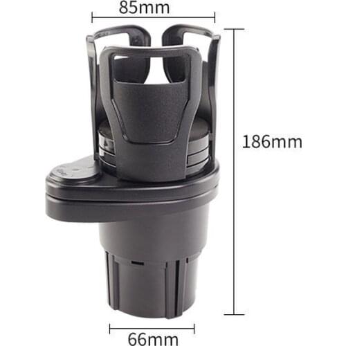 2 in1 Vehicle-mounted Car Seat Cup Holder Water Bottle Drink Coffee Adjustable