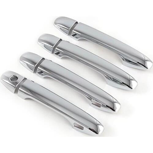 For Subaru Outback Legacy 2020 2021 Car Door Handle Cover Trim Decor Accessories with Smart Keyhole, 4PCS