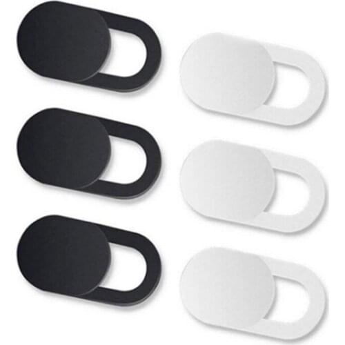 6pcs New Arrival Webcam Privacy Cover Thin Camera Slider for Phone Laptop Tablet PC Universal Smartphone Plastic Camera Case
