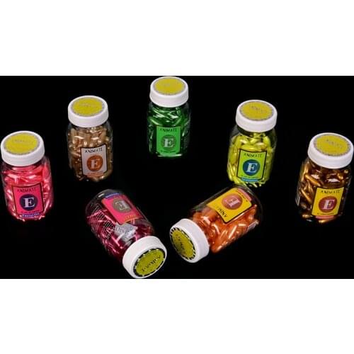 60pcs/box Vitamin E Essence Face Cream Capsule Whitening Cream Freckle Brighten Repair Ance Scar Hydrating Capsule Cream 5 Types