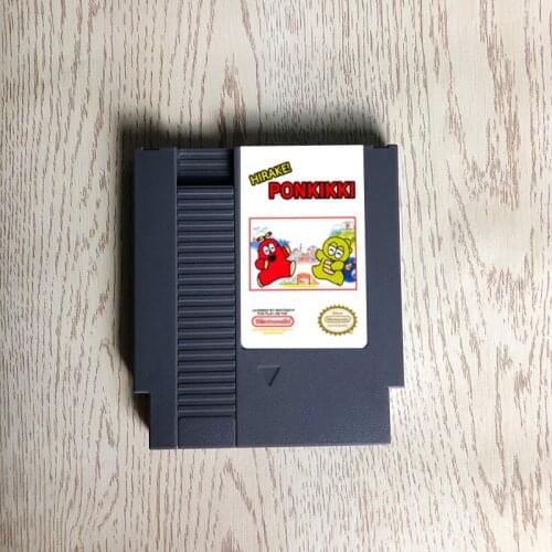 Hirake! Ponkikki - 72 pins 8bit game cartridge