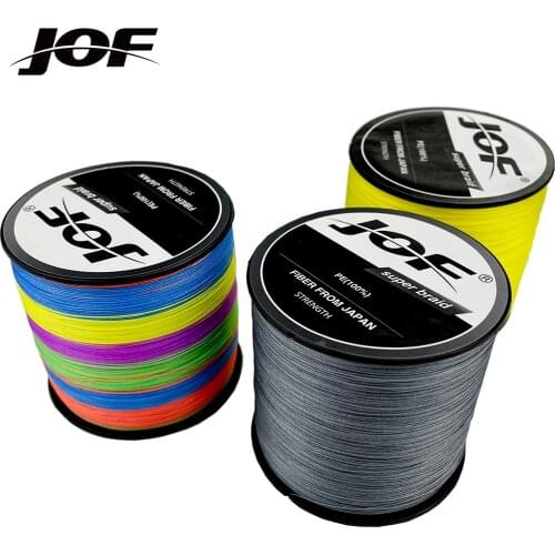 JOF Braided Fishing Line 300M 12 Strands 9 Strands 8 Strands Multifilament Fishing Line Carp Fishing Wire