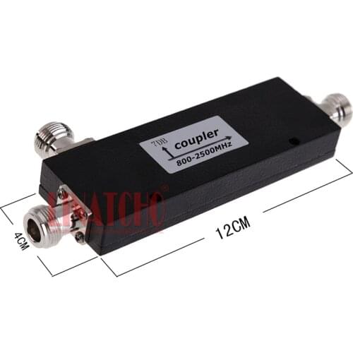 Signal Coupler signal divider 7dB frequency 800-2500Mhz directional coupler Signal Repeater Coupler