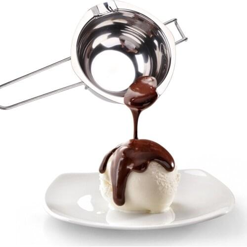 Stainless Steel Chocolate Melting Pot Kitchen Double Boiler Milk Bowl Butter Candy Warmer Pastry Baking Heating Container Tools