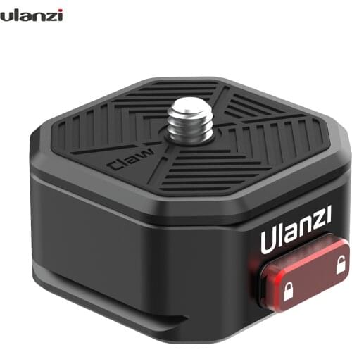 Ulanzi Camera Quick Release Plate Tripod Mount Base 50KG Payload with Arca Swiss Standard Mount Universal 1/4 for DSLR Tripod
