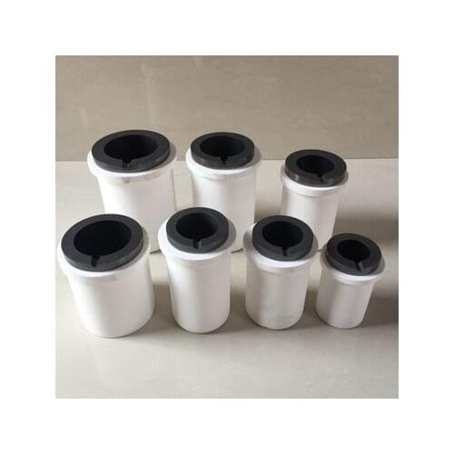 High-purity graphite crucible quartz jacket for smelting gold and silver and other medium and high frequency induction furnaces