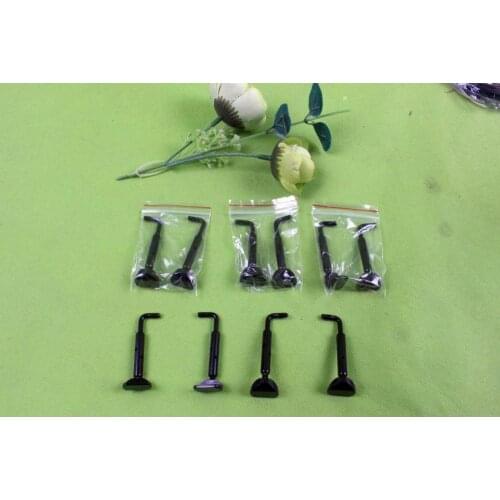 Violin parts 10pcs Independent violin black Chin Rest Clamp High quality