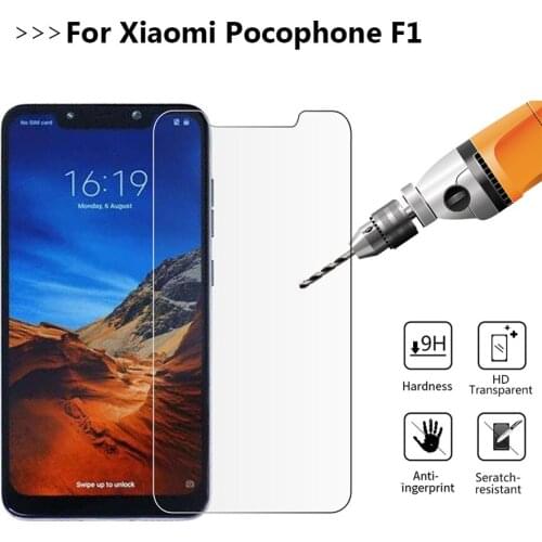 Protective glass For Xiaomi Pocophone F1 Screen Protector Tempered Glass For Xiaomi Pocophone F1 Film For Poco F1 Glass Cover