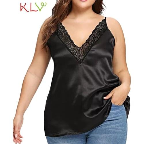 Crop Tank Top Women 5XL Plus Size Lace Sexy Black Camis Summer Short TShirt Casual Undershirt Vest camisa feminina mujer 18Jan22