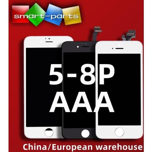 1PC Grade AAA LCD For iPhone5 5c 5s se 6 6S 6sp 7 7plus 8 8plus LCD Display Touch Glass Digitizer Screen