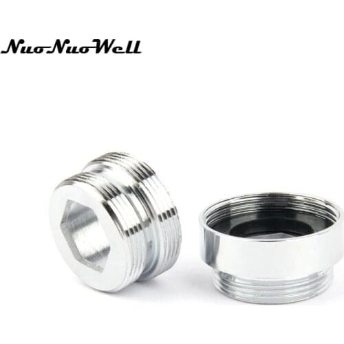 1pc NuoNuoWell Stainless Steel M22-M24 Thread Connector for Faucet Fittings Tap Adapter Bubbler Parts Water Purifier Accessory