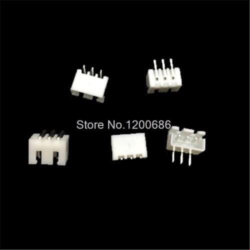 100 piece XH 2.54 3-Pin Connector Right angle socket plug Male connector