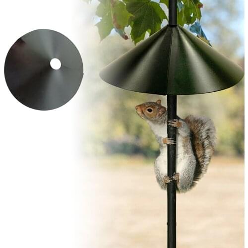 16inch Squirrel Guard Baffle For Hanging Bird Feeders Poles Wrap Around Raccoon Squirrel Proof Hanging Baffle For Bird Feeders