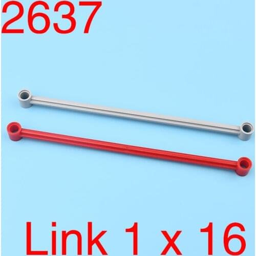 4 pcs 2637 high-tech building block link 1 x 16 MOC accessories construction parts toy