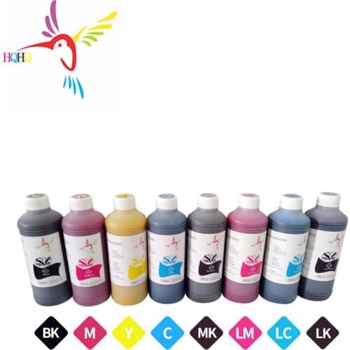 500ML 8Colors High Quality Eco-Solvent Ink for EPSON Stylus PRO 1900/2000/2100/2200/7600/9600/4000 Printer Oil based Solvent Ink