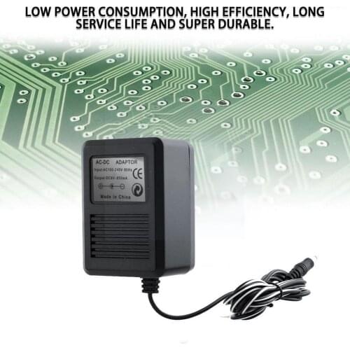For Atari 2600 9V/850MA Old Game Console AC-DC Power Adapter F6M2
