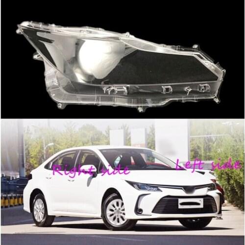 Car Headlight Lens for Toyota Corolla 2019 2020 2021 Headlamp Cover Car Replacement Front Auto Shell Cover