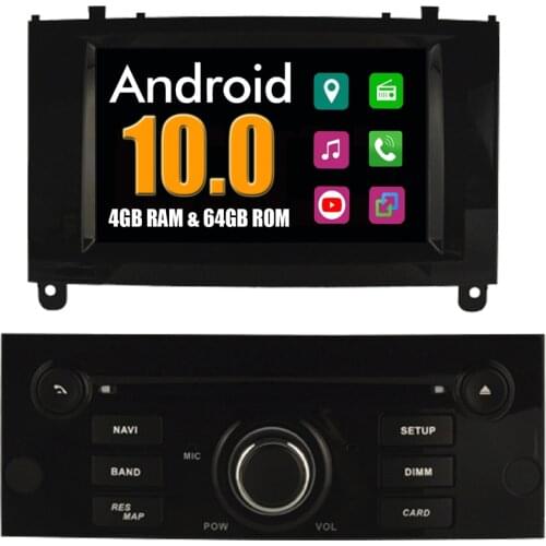 RoverOne Android 10.0 Car Multimedia Player For Peugeot 407 2004-2010 Radio Stereo DVD GPS Navigation For Peugeot 407 Head Unit