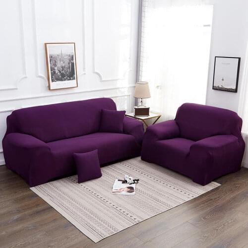 1/2/3/4 Seater Sofa Cover for Living Room Home Stretch Elastic Big Loveseat Sofa Slipcover Couch Cover Furniture Protector