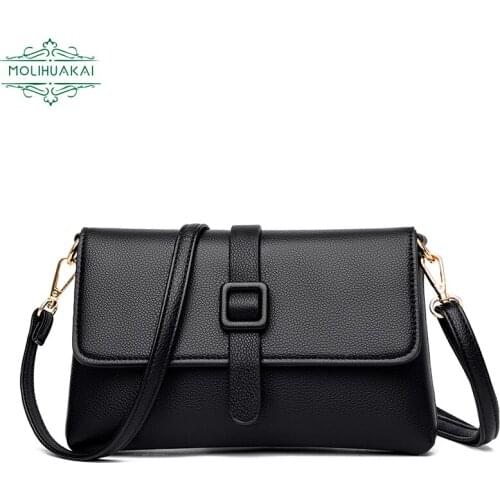 Ladies Fashion Simple Handbag Small Wallet Luxury Brand Designer Bag Shoulder Bag Casual Messenger Bag Six Colors Are Available