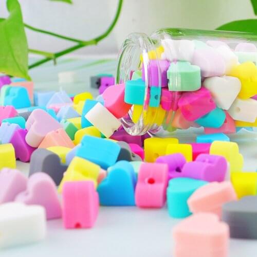 Baby Infant Chewable Silicone Beads BPA Free LAX Free For Mommy Handmaking DIY Baby Infant Jewelry Bracelet Teether Beads