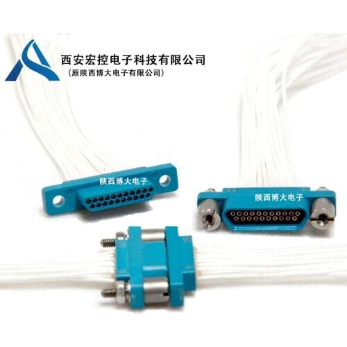 J30 Series Micro Rectangular Connector Plug J30-37TJN-J Socket J30-37ZKN-J In-line Printed Circuit Board