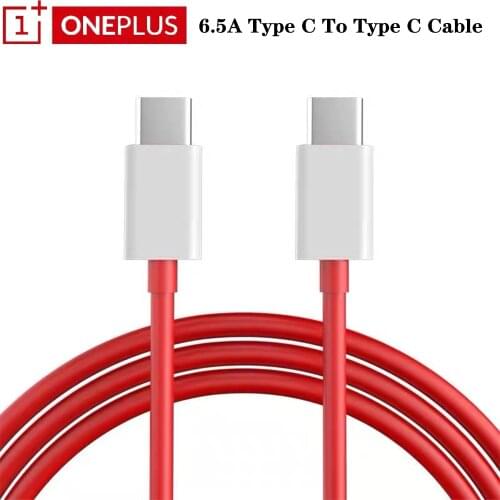 Oneplus 8T Nord N100 N10 Warp Quick Charger Cable 6.5A PD Fast Usb Type-C 3.1 To Usb C Data Cable 0.35/1/2M For One Plus 8 8 PRO