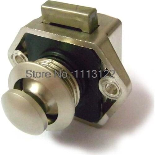 Push button lock for Caravan push button cabinet latch for rv/ motor home Cupboard lock for boat cabinet 1 PC