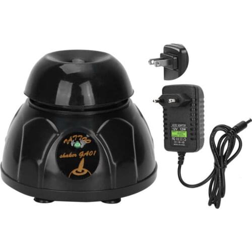 Tattoo Machine Vortex Stirrer Tattoo Pigment Ink Shaking Machine Black Mini Tattoo Ink Shaker Agitator Permanent Accessories