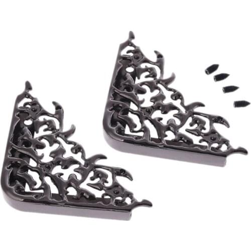 Metal Bags Handbags Clip Edges Hollow Fixed Decorative Buckle DIY Hardware Accessories Bag Corner Protector