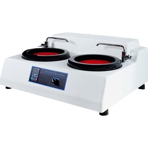 MP-2B metallographic sample grinding and polishing machine, continuously variable transmission, double disc table grinding mach