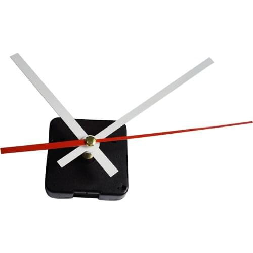 Mute Wall Clock Movement Kit Set Simple Silent Long Axis Movement Kit for Home Hotel School (Packing Without Battery)