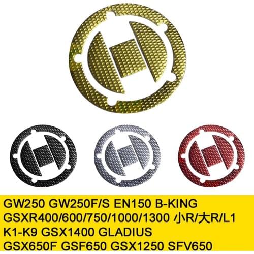 Yetaha Motorcycle Carbon Fiber Fuel Gas Tank Cap Cover Pad Sticker For SUZUKI GSXR600 GSXR750 GSXR1000
