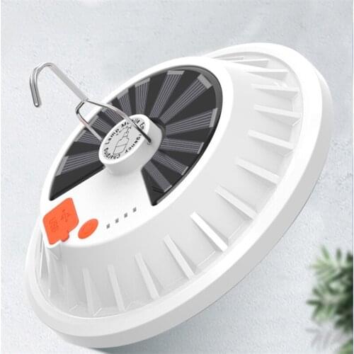 Outdoor LED Solar Light Rechargeable Emergency Solar Charge Lantern Remote Control Waterproof Portable Night Light Camping