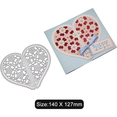 Cutting Dies Love greeting card Background for Dies Scrapbooking Card Makin christmas tree hot foil plate metall schneiden stirb