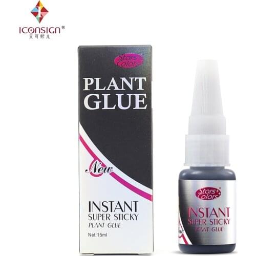 15 seconds Instant super stick plant glue with odor No Toxic No Stimulate Makeup tool