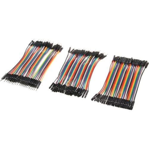 Dupont Line Connector Male to Male/Male to Female/Female to Female Jumper Wire Dupont Cable Smart Electronics 10cm Connectors