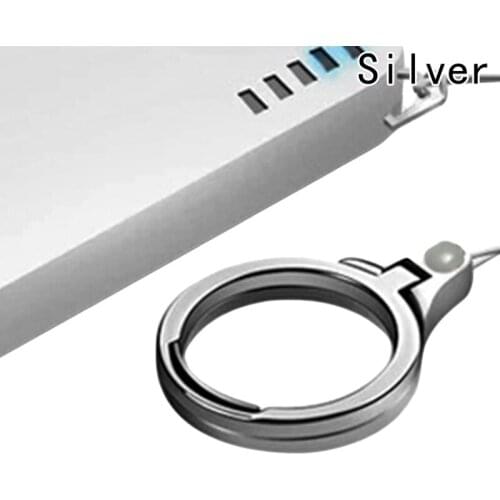 Lanyard Strap Phone Ring Desk 2 in 1 Grip Holder Metal Water Phone Support Phone Stand Desktop Mobile Phone Ring Holder