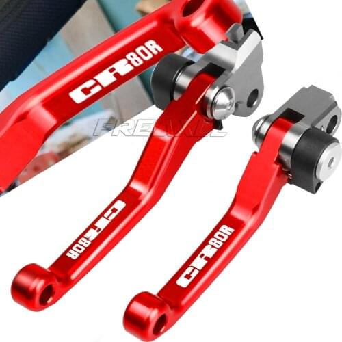 Motorcycle Dirt Bike Motocross Pivot Brake Clutch Levers For Honda CR80R 1998 1999 2000 2001 2002 2003 2004 2005 2006 2007 CR 80