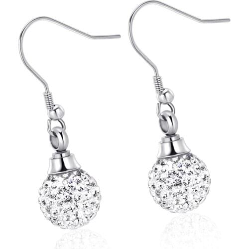 Teardrop Cremation Jewelry Earrings for Ashes Stainless Steel Urn Earrings for Ashes Keepsake Memorial Pendant Ash Jewelry