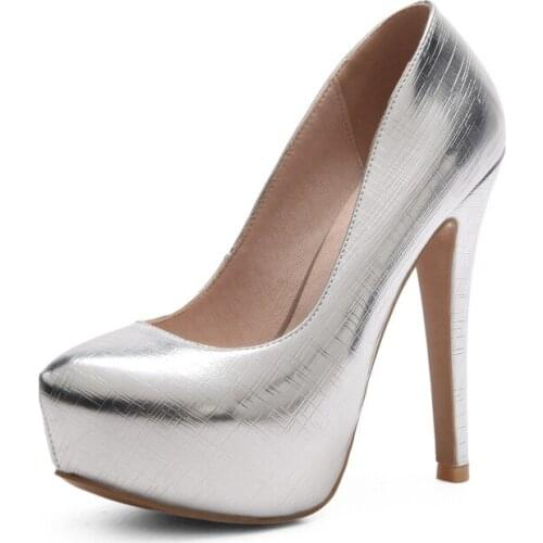 In 2018 during the spring and autumn fashion sexy stilettos ultra-high with nightclub waterproof station