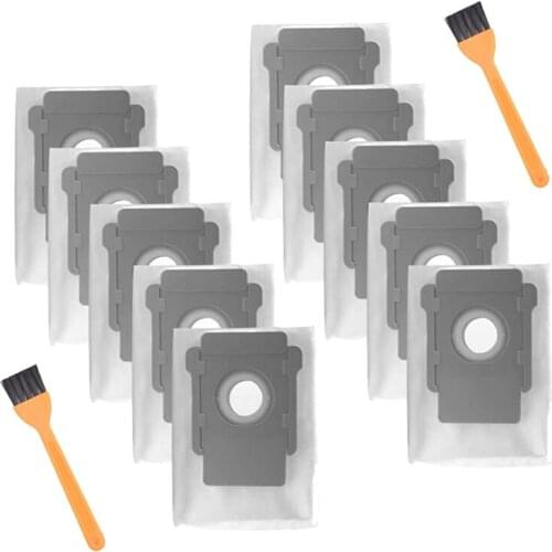 10 Packs Vacuum Bags for IRobot Roomba I7 I7+/Plus S9+ (9550) I & S Series Clean Base Automatic Dirt Disposal Bags