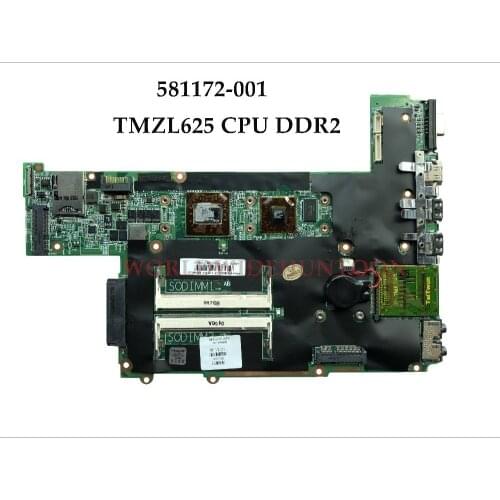 High quality for HP Pavilion DM3-1000 laptop Motherboard 581172-001 AMD TMZL625 CPU DDR2 100% Fully Tested