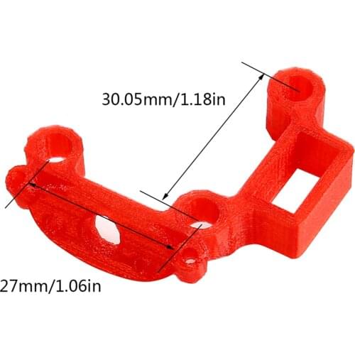 3D Printed TPU 45 Degree Tail Antenna Mounting Protection Seat for iFlight XL/HL ih3 iX5 V3 Frame DIY FPV Race Drone