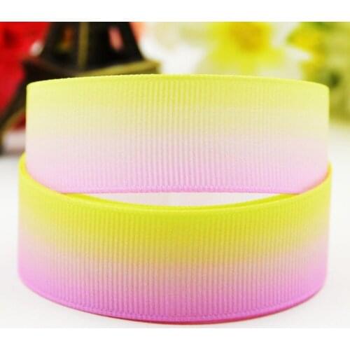 7/8'' 22mm,1" 25mm,1-1/2" 38mm,3" 75mm Gradient Cartoon Character printed Grosgrain Ribbon party decoration X-01855 10 Yards